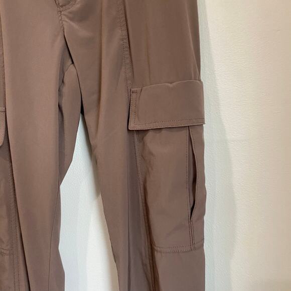 Athleta Chelsea Utility Joggers Mineral Brown Size 6 - Picture 4 of 12